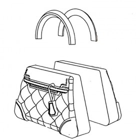 3D Термоформована форма "Дамска чанта"
